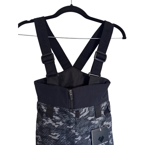 Obermeyer Warp Size 3 Small Boys Snow Bibs Ski Pants NWT $99 - Picture 9 of 12